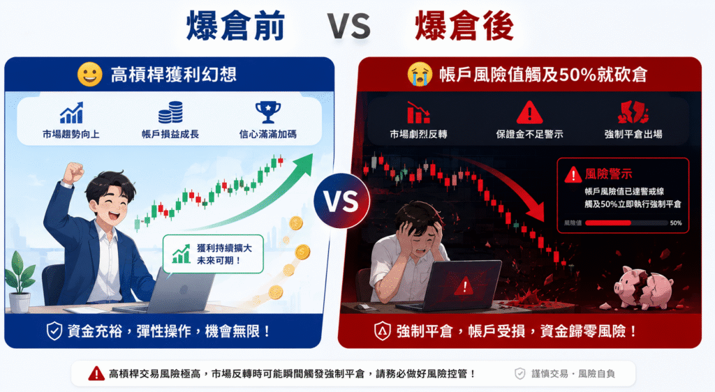 外匯保證金爆倉